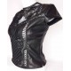haut faux cuir guipure T:38