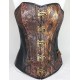 Corset skai serpent ocre et noir T : 38-40