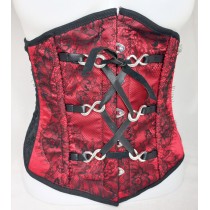 ST dentelle/satin attache dragon