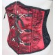 ST dentelle/satin attache dragon