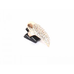 Bague griffe strass