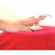 Bague griffe strass