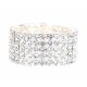 Bracelet strass élastique