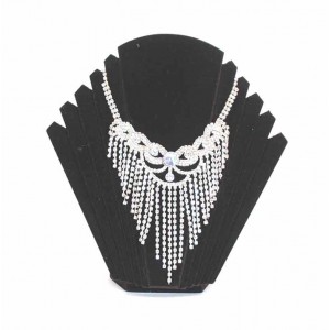 Parure strass pendant