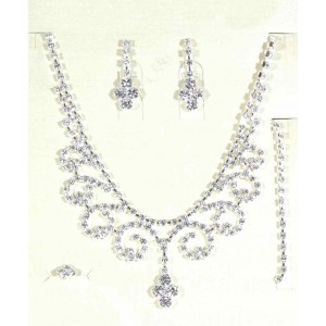 Parure strass ensemble 2