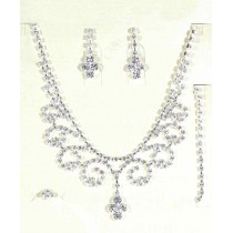 Parure strass ensemble 2